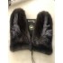 Женские варежки из натуральной норки